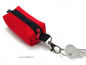 Preview: Schlüsselanhänger Minitasche ROT, boxybag, handmade BuntMixxDESIGN